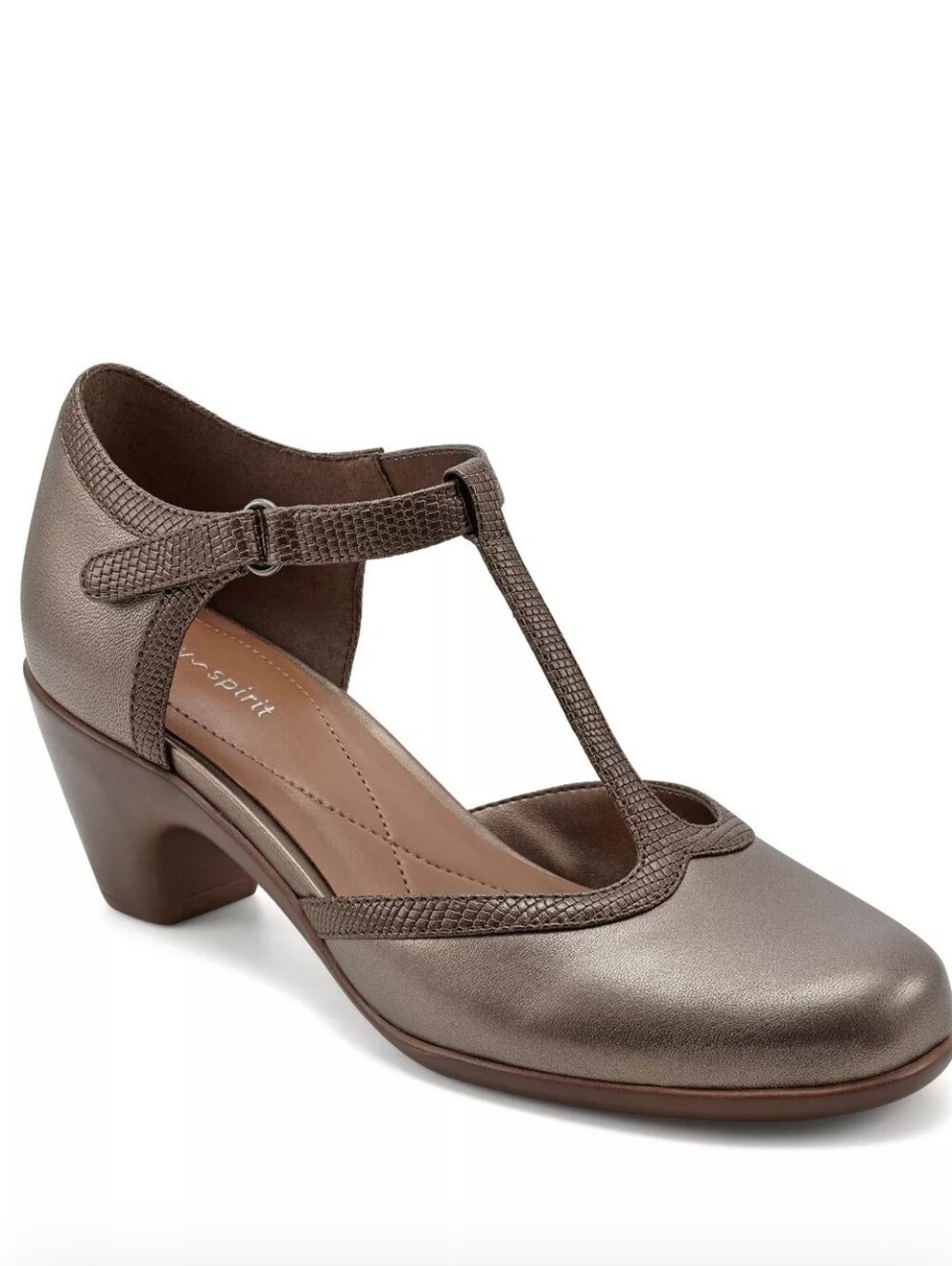 Easy SpiritCara T-Strap Heels Size 5